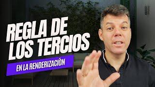 Cómo usar la regla de los tercios en la renderización