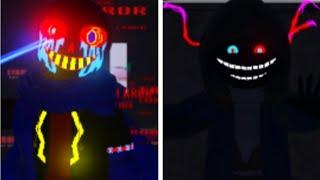 Dust Dust Phase 2 vs Error sans (Both phases) | Undertale Timeline Collapse | Roblox