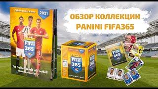 ОБЗОР КОЛЛЕКЦИИ НАКЛЕЕК Panini FIFA 365 - 2021 (альбом и 5 пакетиков)