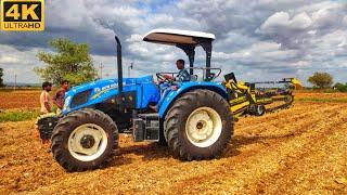 New Holland tractor power plus trencher India for pipe laying | Autocracy Machinery Trenchers