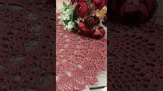 Связала...#салфетка #крючком #вязаниекрючком #crochet #рукоделие #салфеткакрючком #вязание #handmade