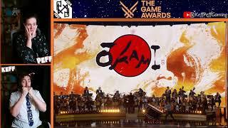 「PeffKeff reagieren」»Ōkami Sequel« Ankündigung | The Game Awards 2024 (2 Reaktionen / Vergleich)