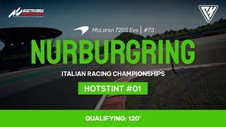 🟢 Nurburgring - Hotstint #01 // Qualifying Session // Italian Racing Championship