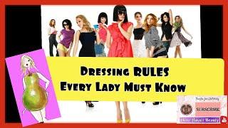 Dressing Rules Women #dressingrules #style #fashoin #fashionstyle #styleblogger