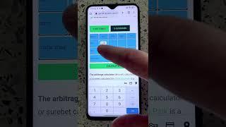 Arbitrage Calculator for Sports Betting