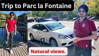 Trip to La fontaine Parc of Montreal, Canada | Lake | Birds | People | Weekend vibes