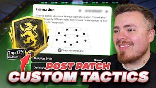 My *POST PATCH* Elite Division Formation & Tactics!  EA FC 25 Meta Custom Tactics