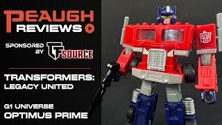 Video Review: Transformers Legacy United - G1 Universe OPTIMUS PRIME