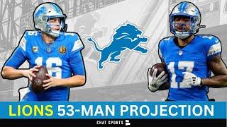 Detroit Lions 53-Man Roster Projection After The 2025 NFL Draft