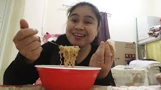 Try To Eat Sea Food Korean Noodles #2 / Maria Deluana Channel