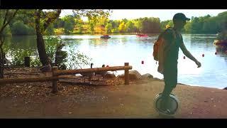 Electric Unicycle In Centre Parks