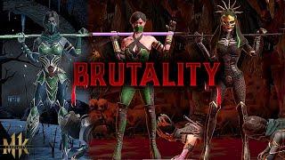 Jade Brutality All variations. MK Mobile.