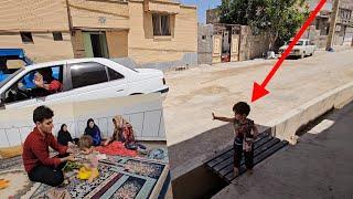 Good and amazing day of Khosrow, Nilofar and Diana, buying clothes for Diana by Khosrow and Nilofar