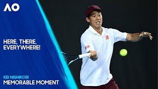 Kei Nishikori is a Brick Wall at the Net | Australian Open 2025