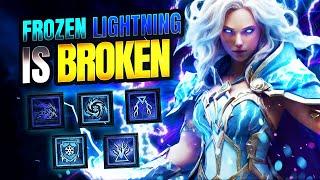 The NEW BEST ENDGAME Sorcerer Build | Lightning Spear + Frozen Orb PERFECTED | Diablo 4 Season 5