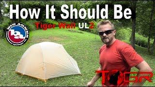 How to Setup the Big Agnes Tiger Wall UL2 Tent