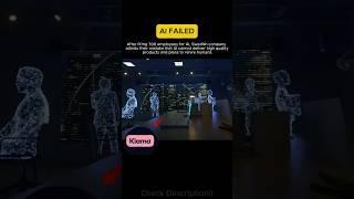 After firing 700 employees For AI they Realized  #startup  #motivation #shorts