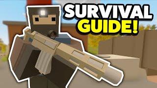 APOCALYPSE SURVIVAL GUIDE! - Unturned Roleplay EP 1 (Becoming A BANDIT!)