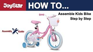 The Assembly Guide of JOYSTAR Fairy Girls Bike