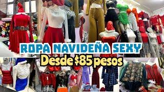 DESDE $85 PESOS Ropa NAVIDEÑA SEXY | Ropa Nacional BARATA en el Centro CDMX  Vestidos, Tops, Falda