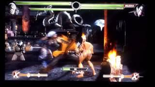 Scorpion/Sindel 54% Corner Combo - MK9