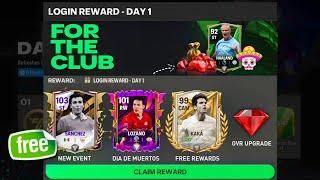 FOR THE CLUB GIFT!! NEW EVENT DIA DE MUERTOS FC MOBILE 25 | FREE ICON &  PRODIGIES FC MOBILE!