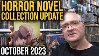 HORROR NOVELS Pulp Fiction Book Update - October 2023