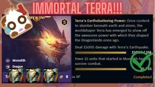 "Terra's Earthshattering Power" Mission Completed. TFT 7.5.