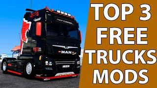 ETS2 Top 3 Best Trucks Mods 1.51 #scania #volvo #mantrucks