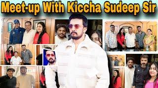 MEETUP WITH KICCHA SUDEEP SIR & GOLDENSTAR GANESH SIR VLOG | SANDESH NAGRAJ | @Gaganraj5 | MYSORE