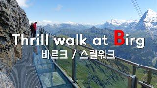 [EN] Schilthorn Birg Thrill Walk - Views of the most spectacular panoram in Birg, 2'677m