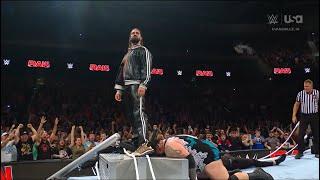 Seth Rollins Returns attacks Bronson Reed - WWE RAW 9/30/2024