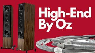 Lansche 5.2 Loudspeaker and ALBEDO Silver Cables | High End by Oz at FLIAX 2023