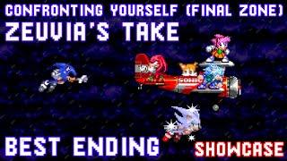 Sonic.EXE: Confronting Yourself [Final Zone] (Zeuvia's Take) Mod Showcase | Best Ending | FNF