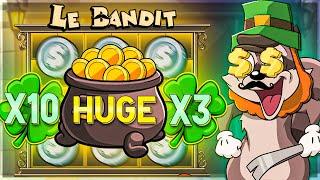 RARE 10X CLOVER On LE BANDIT SLOT!! (MAX MULTI)