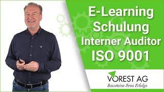 Interner Auditor Schulung Online - ISO 9001 Qualitätsmanagement