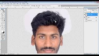 how to cutting photo and hair in white background in photoshop cs2