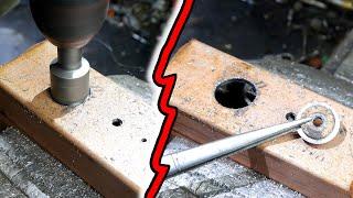 How to drill large holes in metal?! Bits for metal with Aliexpress.