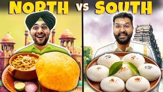 North vs South Indian Food Challenge 