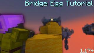 How to make simple bridge eggs in Minecraft! (Quick command tutorial)