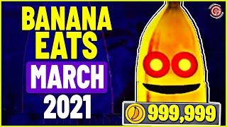 New *Exclusive Banana Eats Codes 2021 March* | Roblox Banana Eats Codes