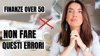 PERSONAL FINANCE OVER 50 - 6 Mistakes to Avoid for Maximum Financial Freedom