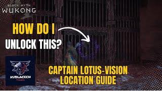 Black Myth Wukong Gameplay Part 50- How To Unlock The Purple Locks! Location of Captain Lotus-Vision