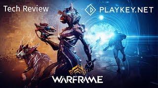 Warframe gameplay: steady 60fps on high graphics via Playkey.net