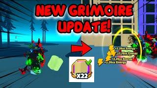 NEW GRIMOIRES Update + Got MYTHICAL GRIMOIRE!! | Anime Punching Simulator Roblox