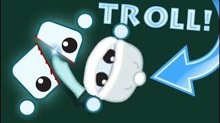 Starve.io Dragon Sword Trolling! (Starveio Blue Cube & Orb)