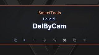 Houdini Asset | SmartTools_DelByCam | VFX Grace