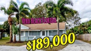 $189,000 Single Family House For Sale in Vero Beach Florida | BIG BACKYARD