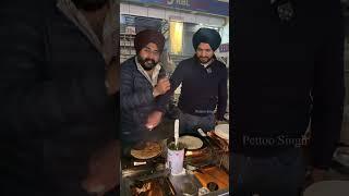 Sardar ji ka Late Night Street Food | Desi Ghee Street Food #pettoosingh #shorts