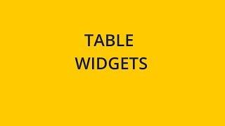 Table Widget | Sisense Tutorials: Creating your Dashboard